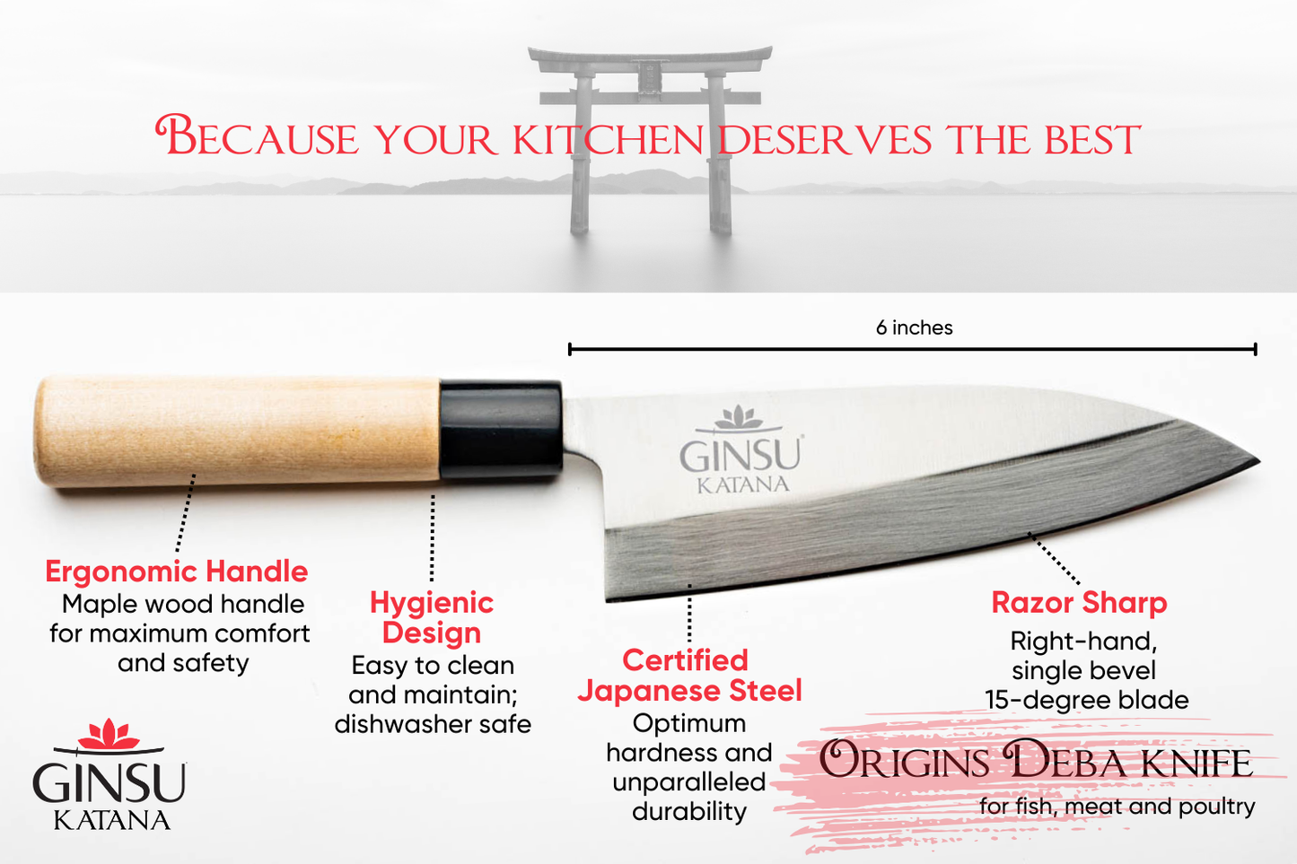 ORIGINS - 6" DEBA