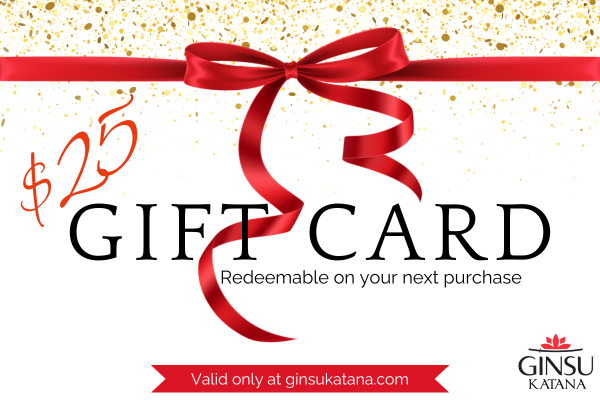 » Ginsu Katana Gift Card (100% off)