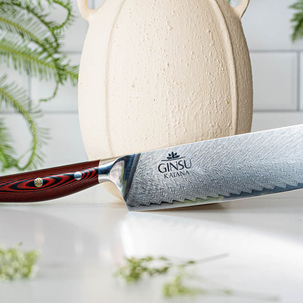 Stainless Steel Kitchen Knives vs. High Carbon Steel Kitchen Knives: The Ginsu Katana Advantage