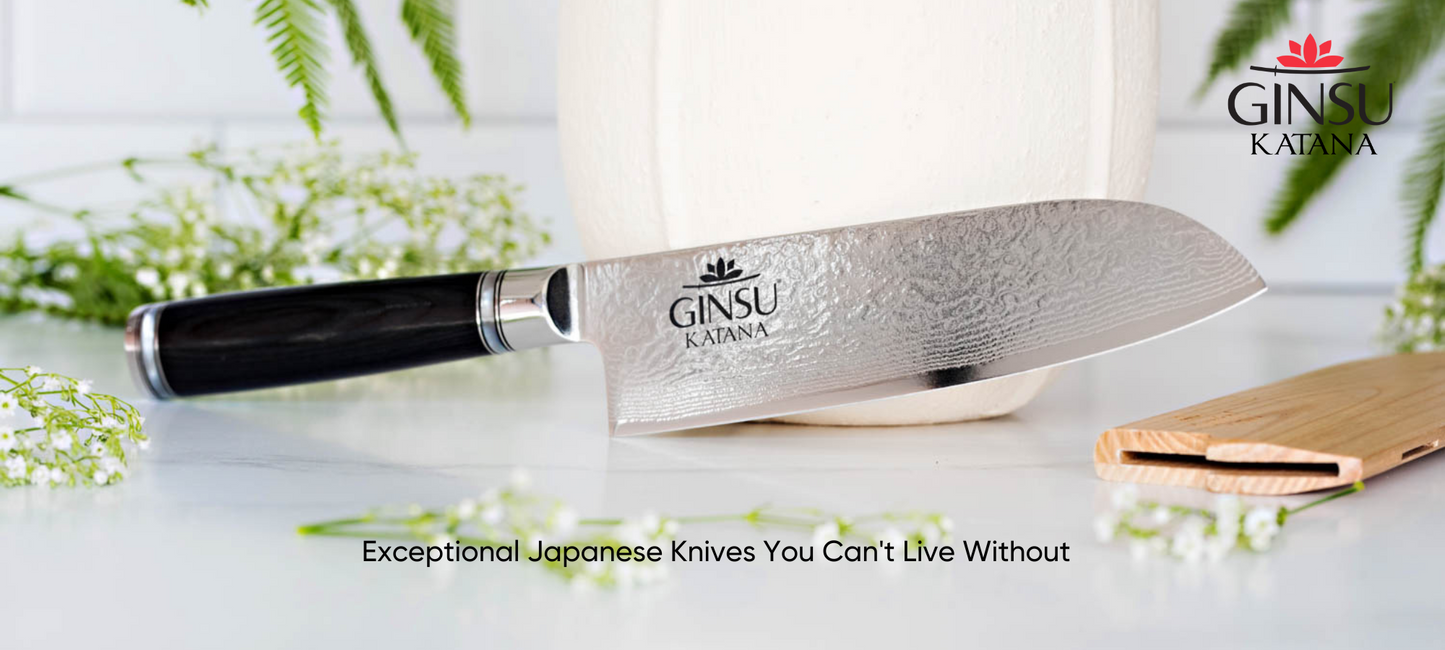 Good Quality Japanese Kitchen Knives - GINSU KATANA